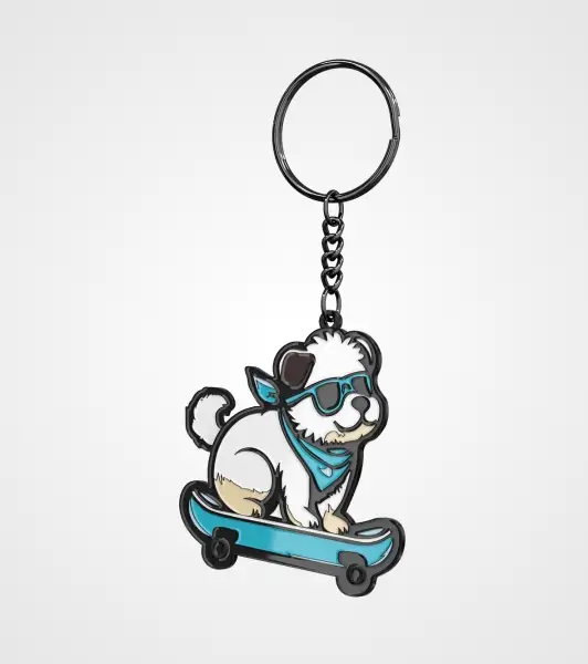 Custom Bobble Head Keychain