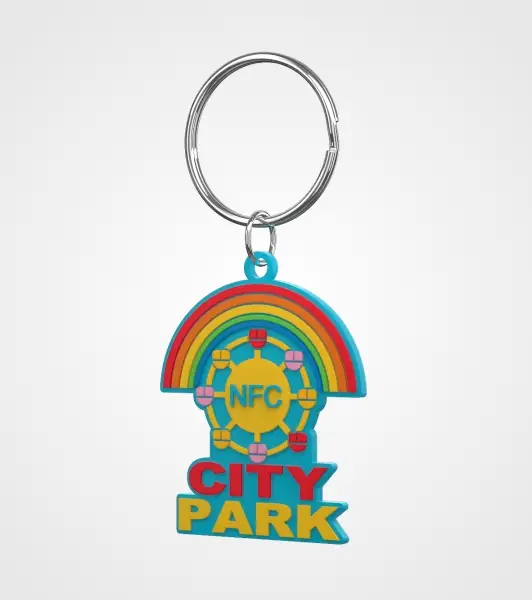 Custom PVC Keychains with NFC