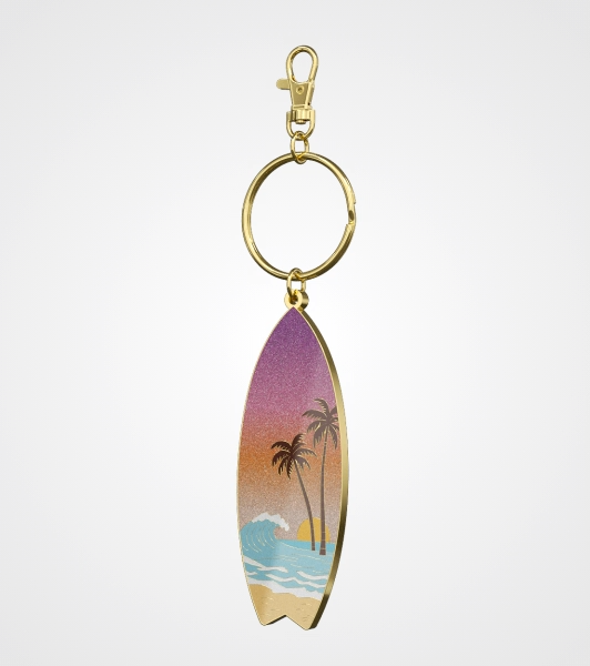 Gradient Pearlized Keychain