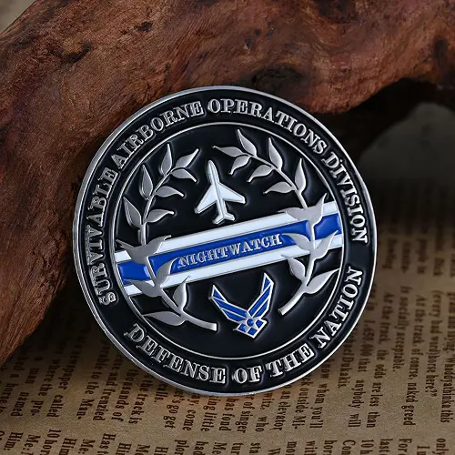 Survivable Airborne Operations Division Air Force Military Challenge Coin