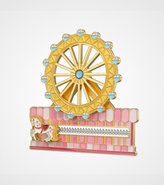 Custom Bearing Spinner & Spring-Action Badge