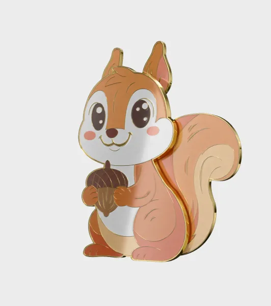 Custom Layered Spring Pins