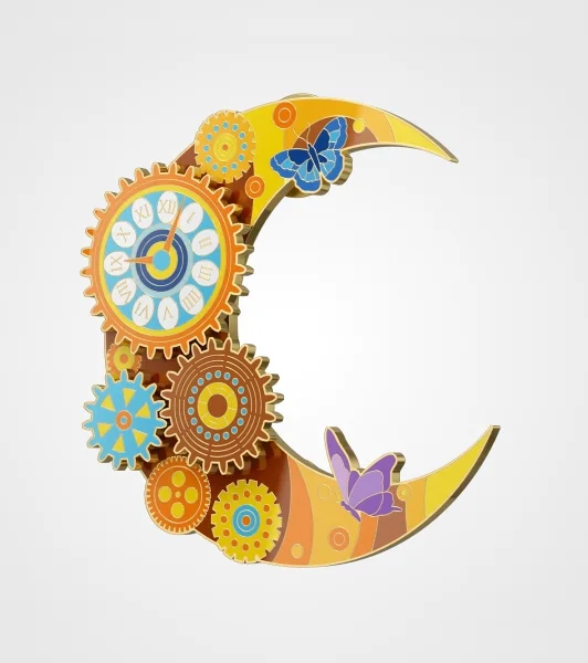 Multi-Axis Gear Rotation Custom Pins