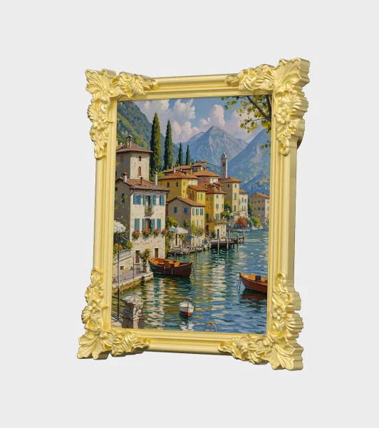 Custom Matte‑Gold & Lenticular Art Lapel Pins