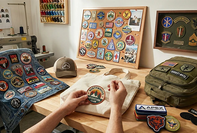 What to do with embroidered patches