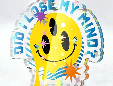 Custom Holographic Acrylic Charms