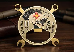 Personalized Unit Insignia Bottle Opener Coin Personalized Unit Insignia Bottle Opener Coin