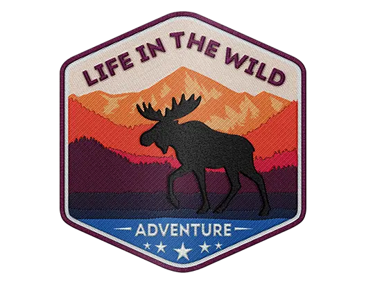 Full Embroidered + Full Printed Patches