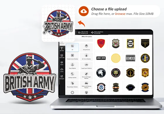 Easily Design Personalised Patches