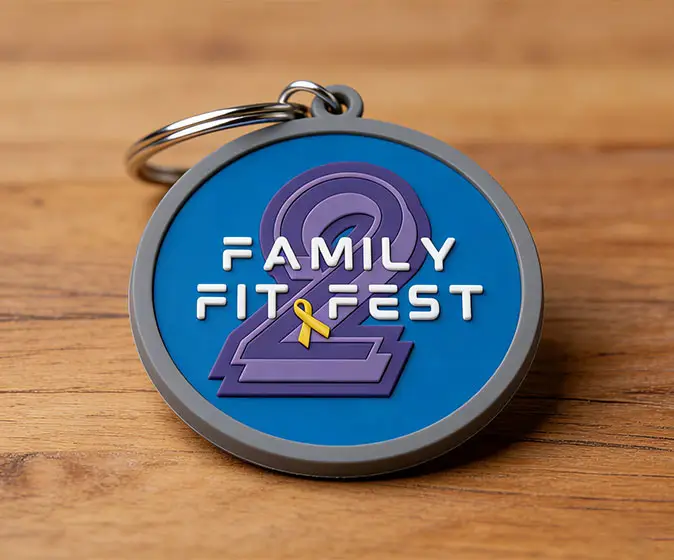 Awareness Custom PVC Keychains Awareness Custom PVC Keychains