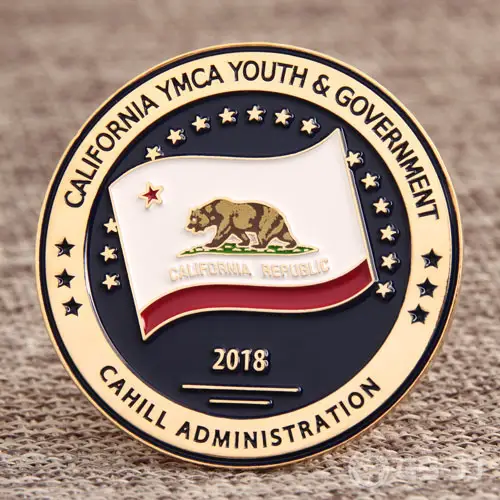 California Republic YMCA Pins California Republic YMCA Pins