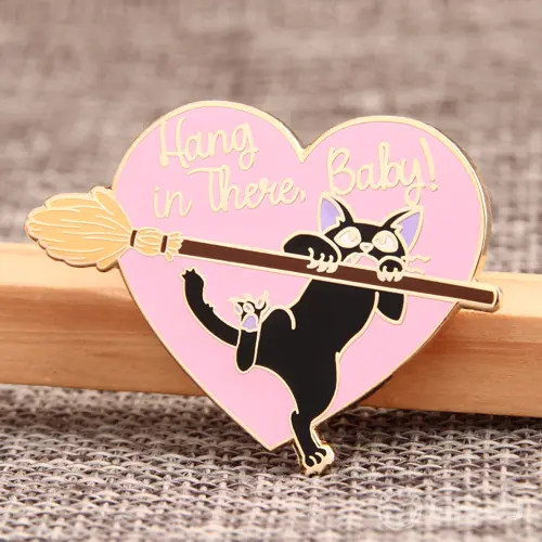 Hang in There, Baby! Custom Lapel Pins Hang in There, Baby! Custom Lapel Pins