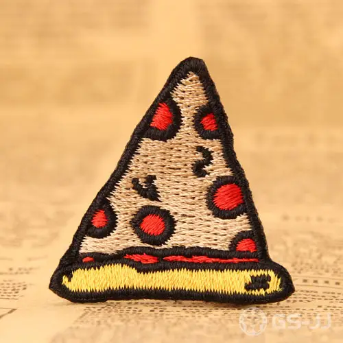 Pizza Custom Embroidered Patches Pizza Custom Embroidered Patches
