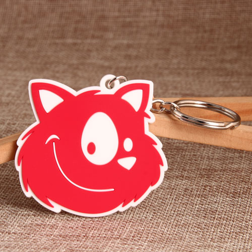 Little Cat PVC Keychain