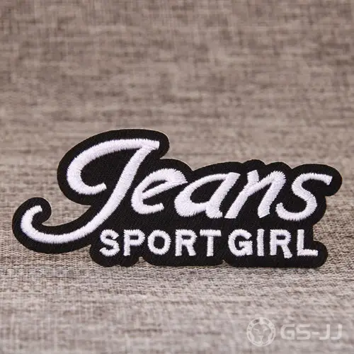 Bestickte Aufnäher „Sport Girl“ Bestickte Aufnäher „Sport Girl“