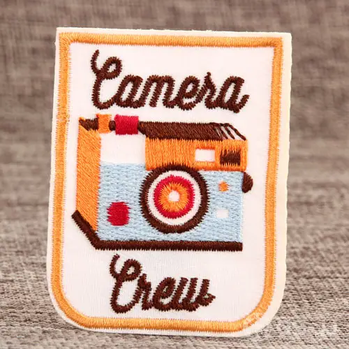 Camera Custom Embroidered Patches Camera Custom Embroidered Patches
