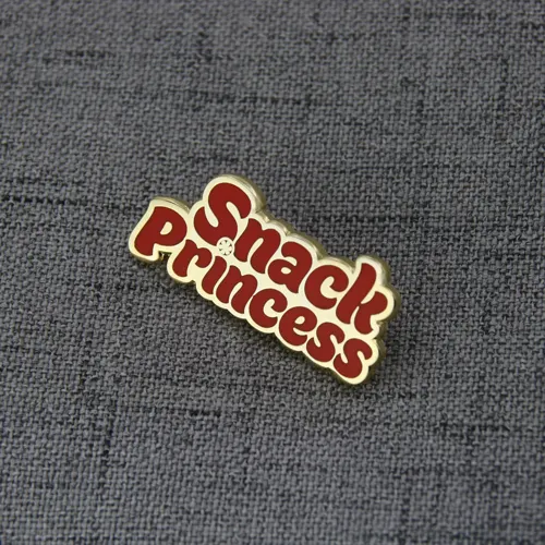 Snack Princess Lapel Pins