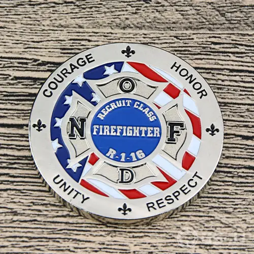 Fire Department Custom Challenge Coins Fire Department Custom Challenge Coins