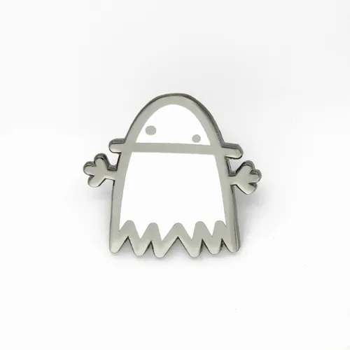 The Ghost Enamel Lapel Pins The Ghost Enamel Lapel Pins