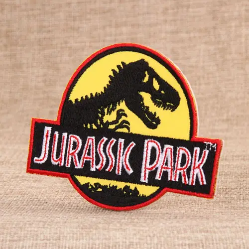 Jurassic Park Bestickte Aufnäher
