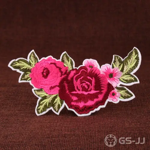 Flower Cheap Custom Patches Flower Cheap Custom Patches