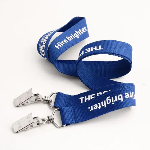 The Pompeo Group Blue Lanyards The Pompeo Group Blue Lanyards