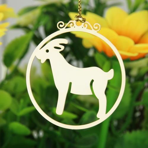 Deer Christmas Custom Ornaments