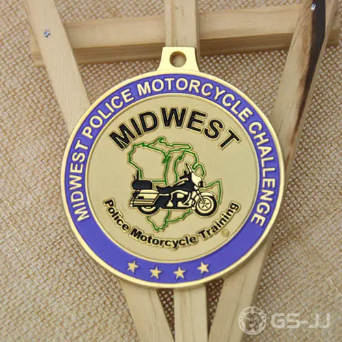 Police Motorcycle Training Custom Medals Police Motorcycle Training Custom Medals