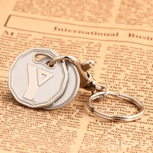 Y Logo Personalized Name Keychains Y Logo Personalized Name Keychains