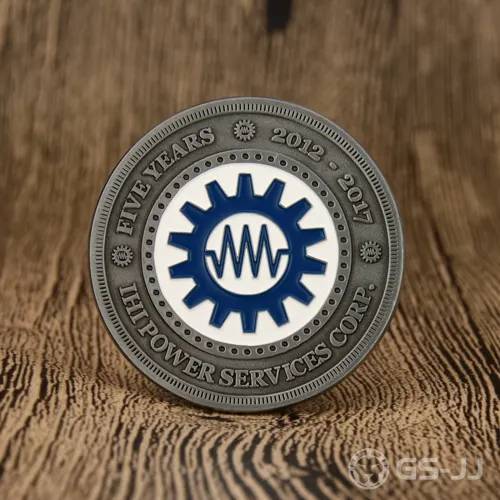 IHI Power Services Challenge Coins IHI Power Services Challenge Coins