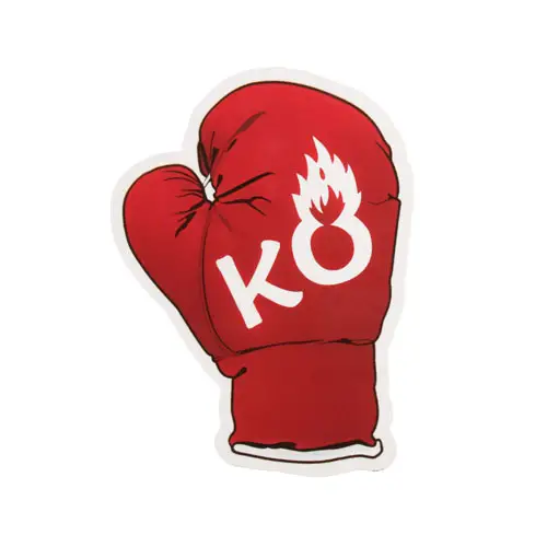 Boxing Glove Custom Stickers Boxing Glove Custom Stickers