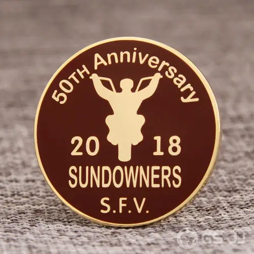 50th Anniversary custom lapel pins 50th Anniversary custom lapel pins