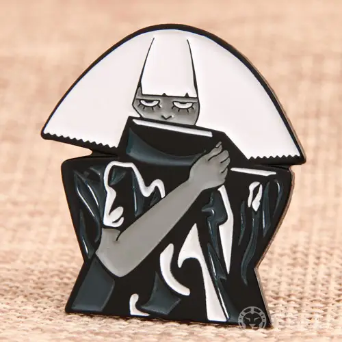 Covered Face Man Custom Pins Covered Face Man Custom Pins