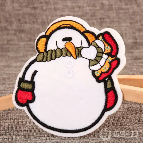 Snowman Custom Made Patches Snowman Custom Made Patches