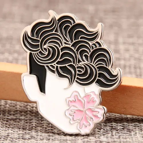 Portrait Custom Enamel Pins Portrait Custom Enamel Pins