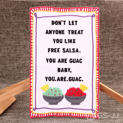 You Are Guac Custom Embroidered Patches You Are Guac Custom Embroidered Patches