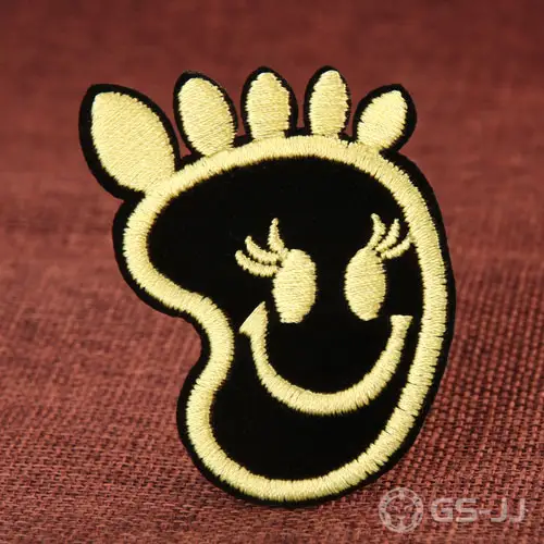 Smiling Foot Custom Patches Smiling Foot Custom Patches