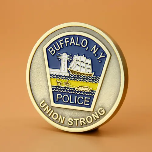 Buffalo Police Custom Challenge Coins