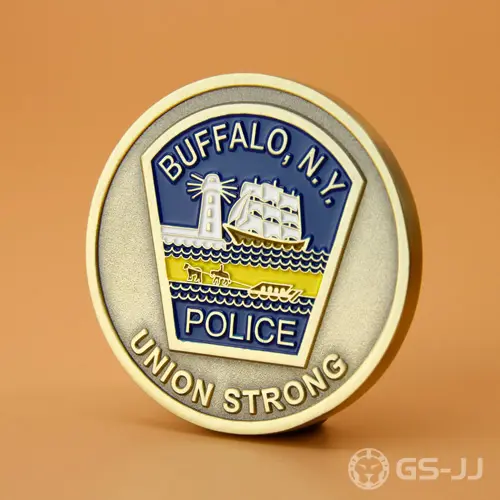 Buffalo Police Custom Challenge Coins Buffalo Police Custom Challenge Coins