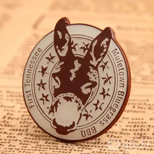 Custom Mule Head Lapel Pins Custom Mule Head Lapel Pins