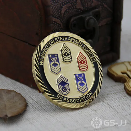 Army Force Custom Challenge Coins Army Force Custom Challenge Coins