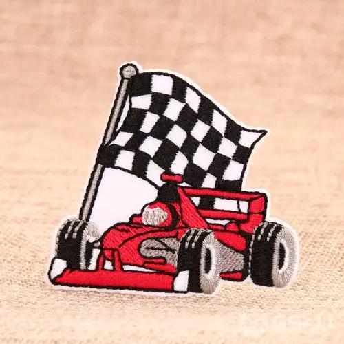 Racing Car Embroidered Patches Racing Car Embroidered Patches