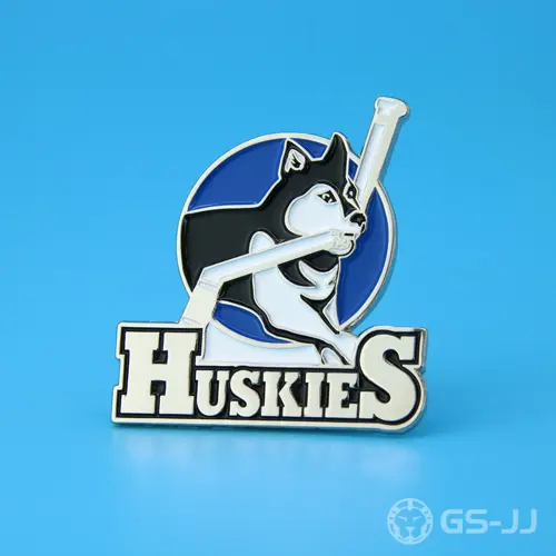 Husky Custom Enamel Pins Husky Custom Enamel Pins