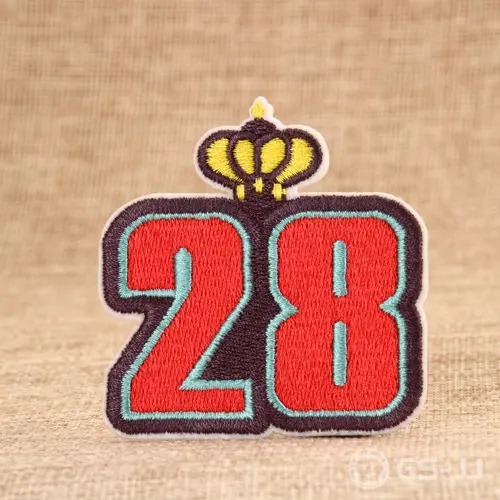28 Embroidered Patches 28 Embroidered Patches