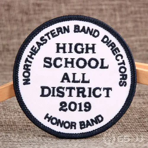 High School Embroidered Patches High School Embroidered Patches