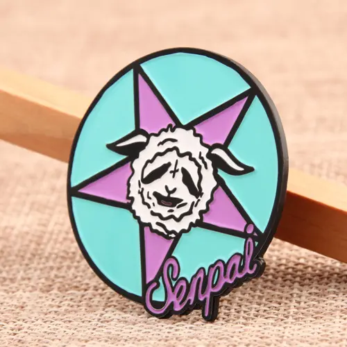 Senpai Enamel Pins