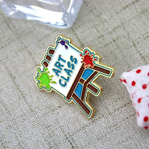 Custom Lapel Pins for Art Class