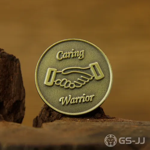Caring Warrior Custom Lapel Pins Caring Warrior Custom Lapel Pins