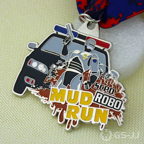 Mud Run Customized Medals Mud Run Customized Medals
