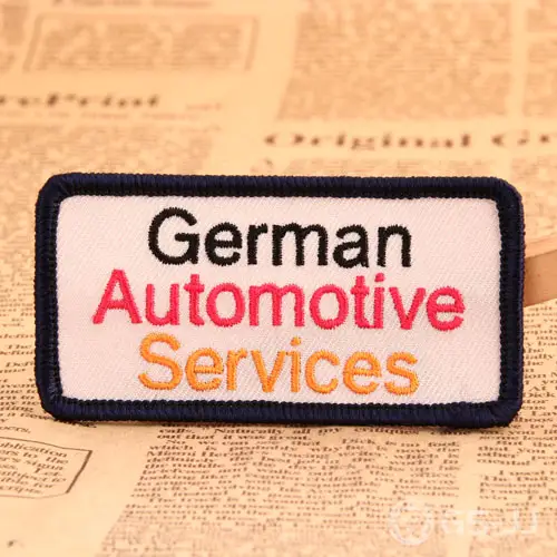 German Automotive Service Custom Patches German Automotive Service Custom Patches